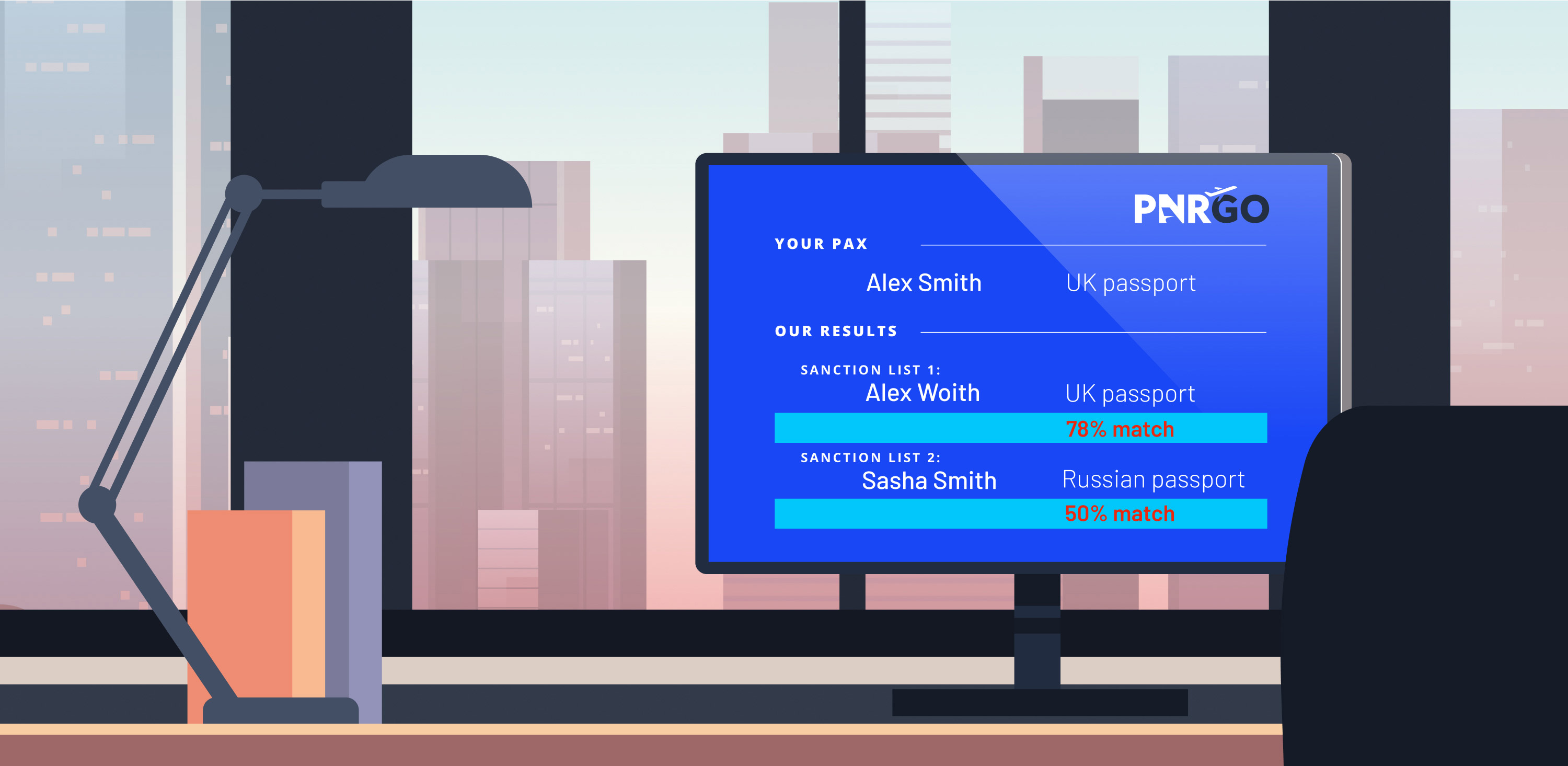 PnrGo offers a Sanctions Screening tool that automatically scans your passengers, crew members, and aircraft.